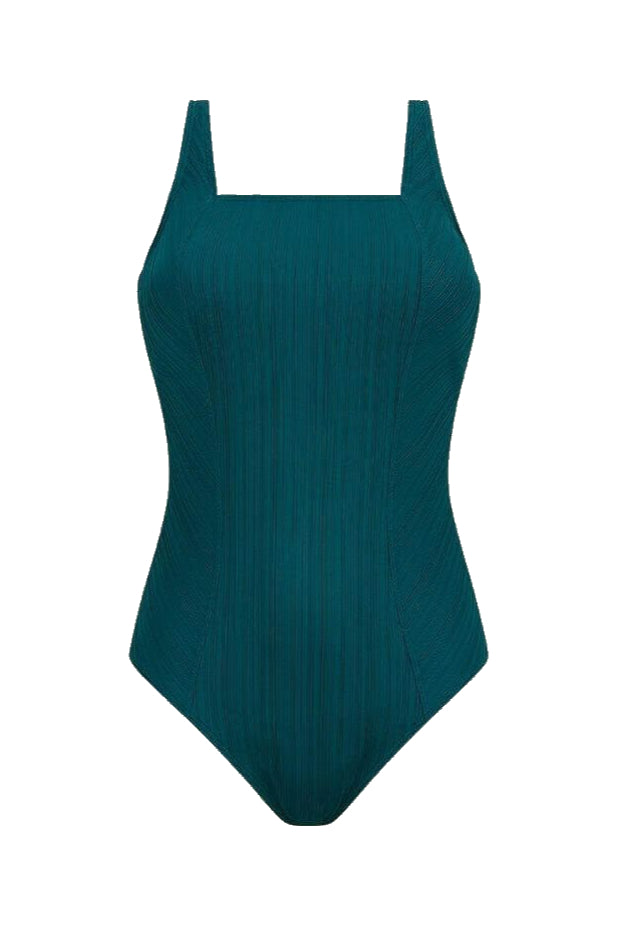 Maillot de bain une pièce Amoena Treviso - Émeraude profonde
