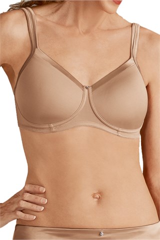 Amoena Lara Satin Padded Wire-Free Bra