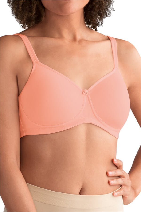 Amoena Mara Padded Wire-Free Bra - Apricot