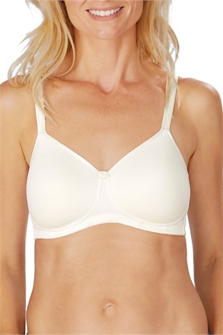 Amoena Mara Padded Wire-Free Bra - Off White – Naturally You Boutique