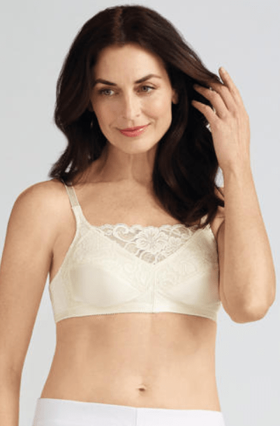 Amoena Mastectomy Brassiere 34 / AA / Off-White Amoena Isabel Camisole Wire-Free Bra