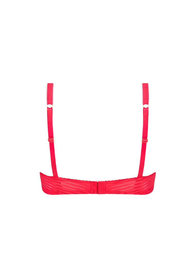 Amoena Mastectomy Brassiere Amoena Karolina Padded Wire-Free Bra - Hot Pink/Sand