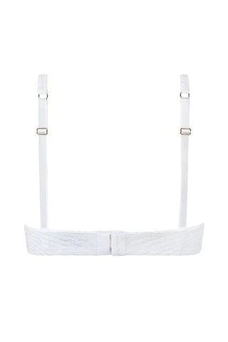 Amoena Mastectomy Brassiere Amoena Karolina Padded Wire-Free Bra - White/Light Sand