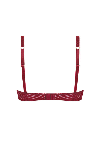 Amoena Mastectomy Brassiere Amoena Karolina Underwire Bra - Red/Light Sand