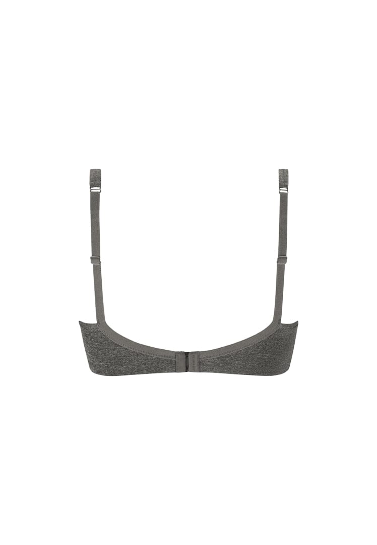 Amoena Mastectomy Brassiere Amoena Melinda Wire-Free Padded Bra - Dark Grey Melange