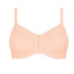 Amoena Mara Wire-Free Front-Closure Padded Bra - Blush