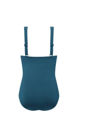 Amoena Swimwear 14 / C / Dark Jade Amoena Havana One-Piece Bandeaux Swimsuit