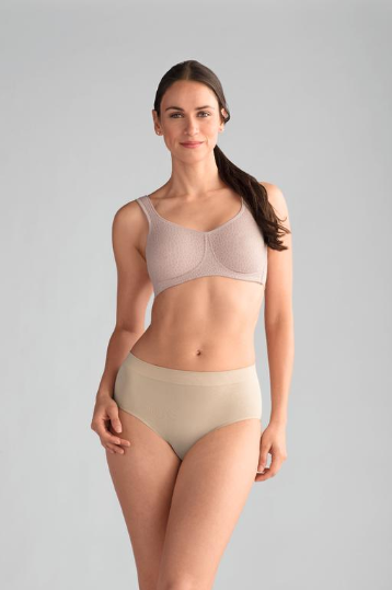 Amoena Mona Wire-Free Bra - Light Taupe – Naturally You Boutique