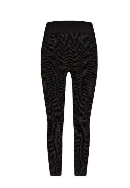 wafu YAK Knit Leggings ブラック Amoena Liane Leggings - Black | Naturally You