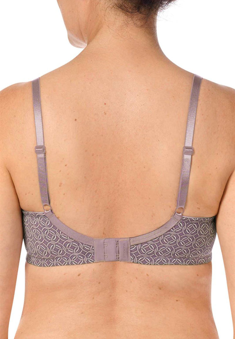 Amoena Liz Wire-Free Padded Bra - Mauve Multi