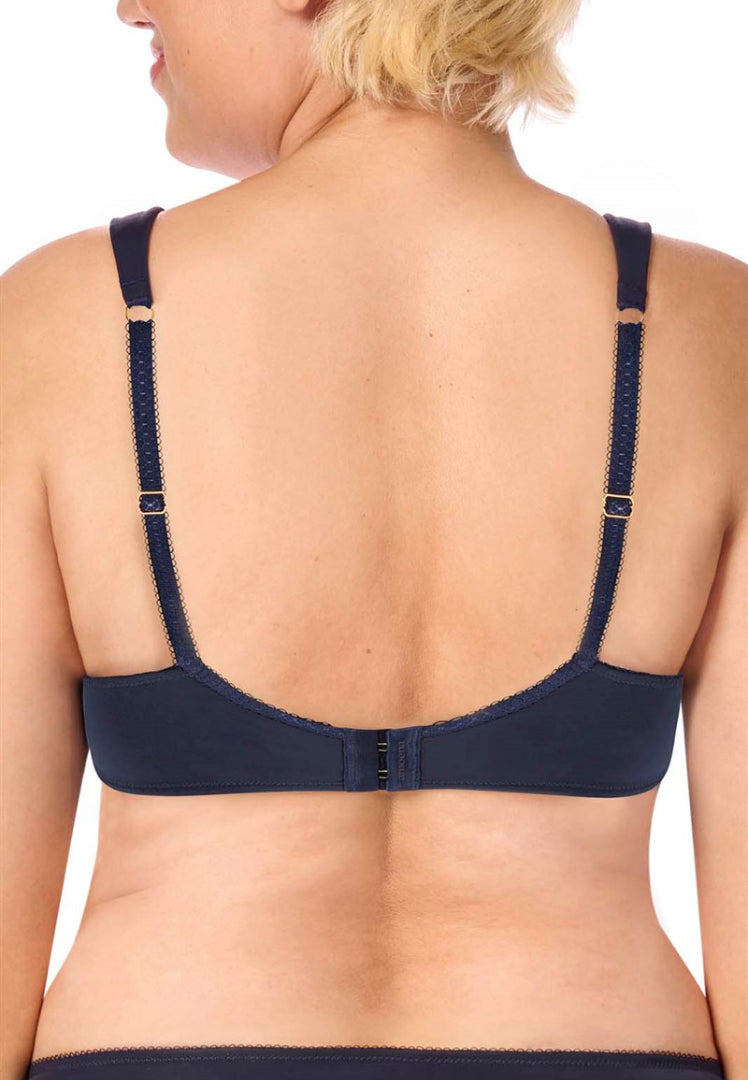 Amoena Kyra Wired Bra - Dark Blue/Sand