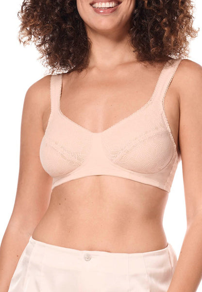 Amoena Jaida Wire-Free Bra - Sand