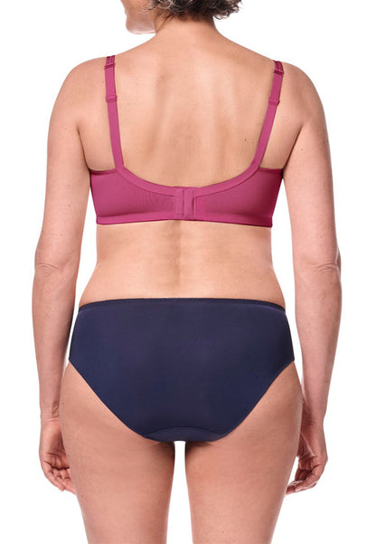 Amoena Mara Padded Wire-Free Bra - Magenta