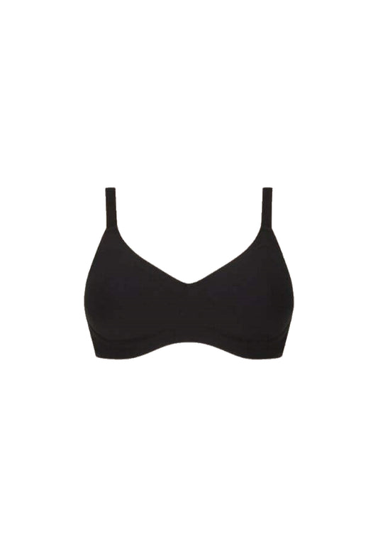 Amoena Linda Padded Wire-Free Bra - Black