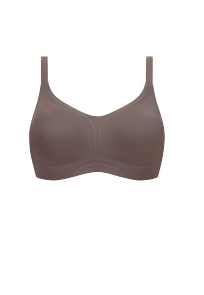 Amoena wave pure Wire-Free Bra - Deep Taupe