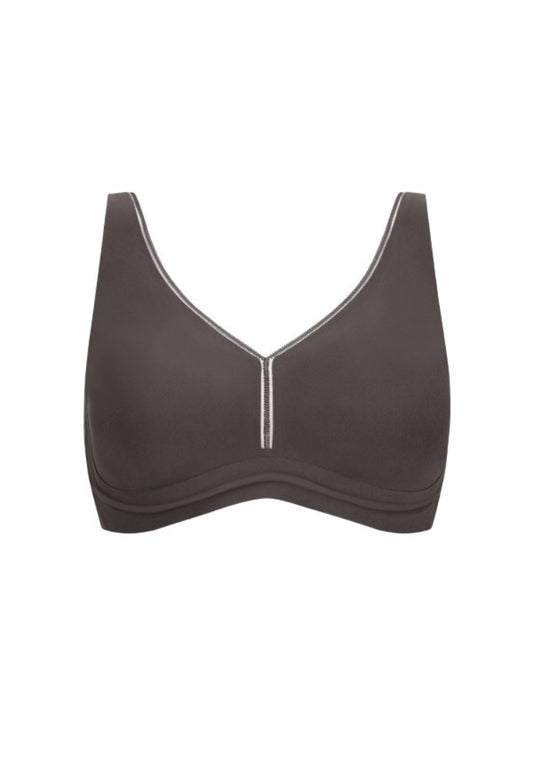 Amoena wave flow Wire-Free Bra - Anthracite