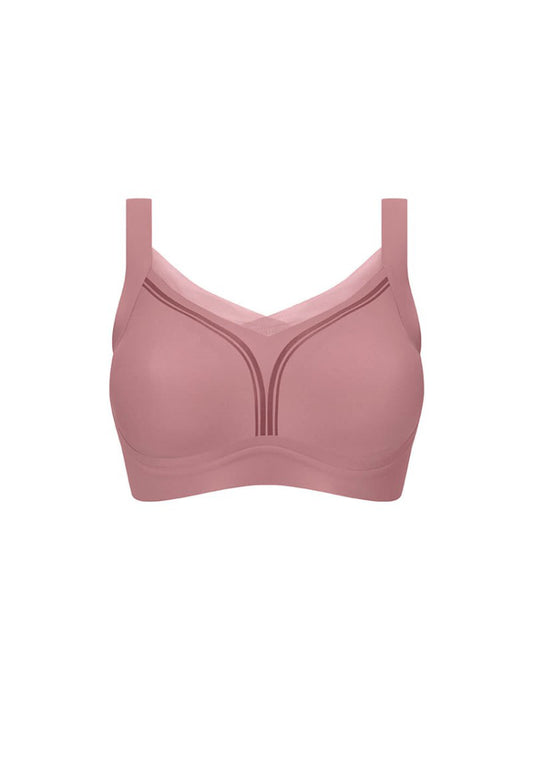 Amoena wave move Wire-Free Bra - Dark Mauve