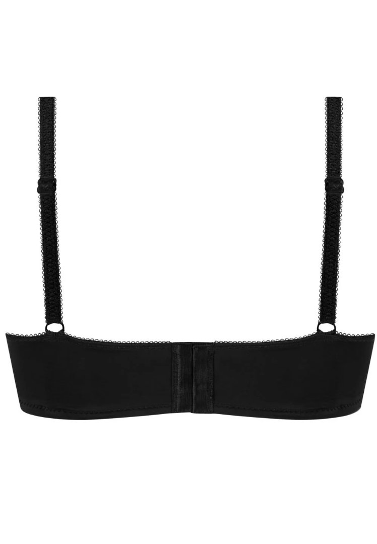 Amoena Kyra Wire-Free Padded Bra - Black Sand