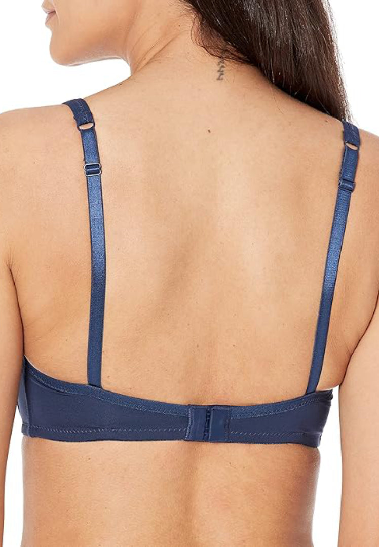 Amoena Lara Wire-Free Bra - Dark Blue