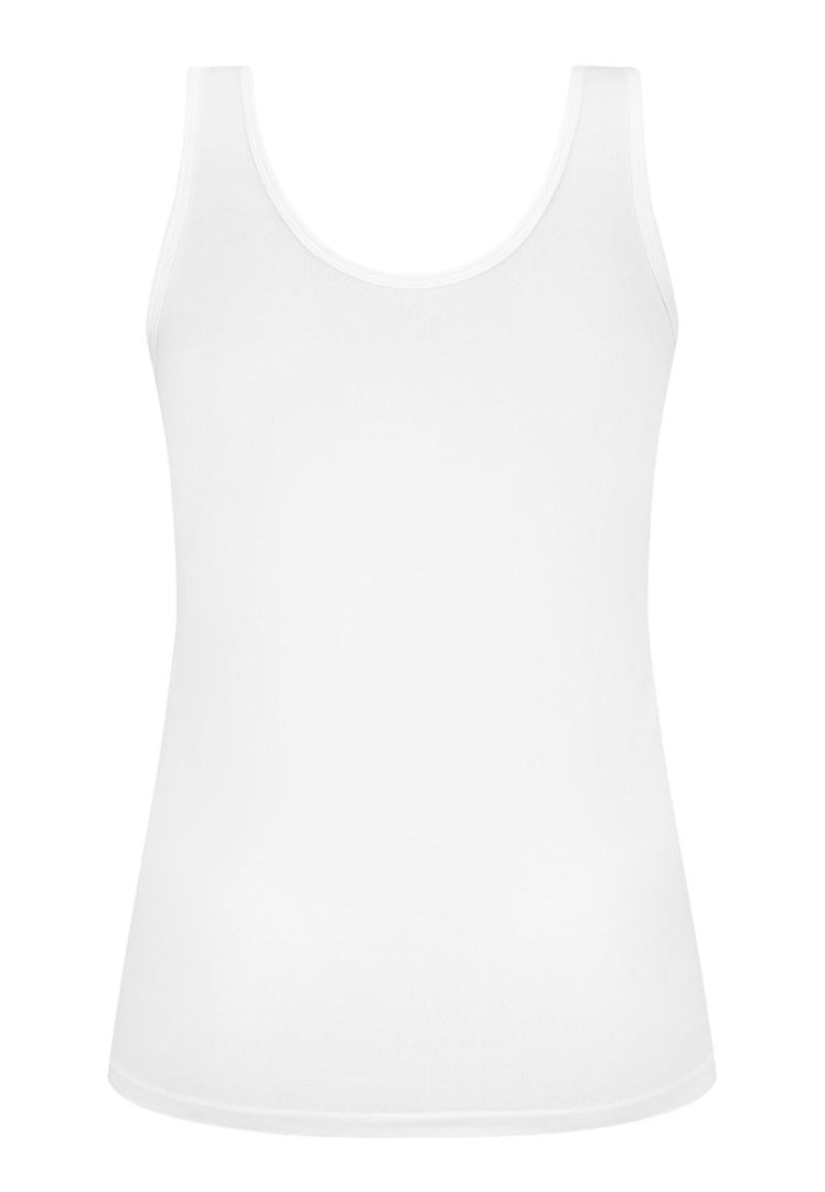 Back view of Malia top on a white background