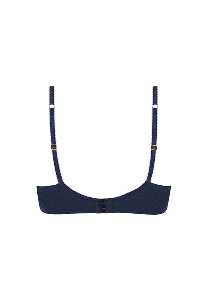 Amoena Mastectomy Brassiere Amoena Kyra Wire-Free Bra - Dark Blue/Sand