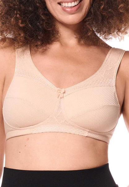 Amoena Mastectomy Brassiere Amoena Leslie Soft Bra - Sand
