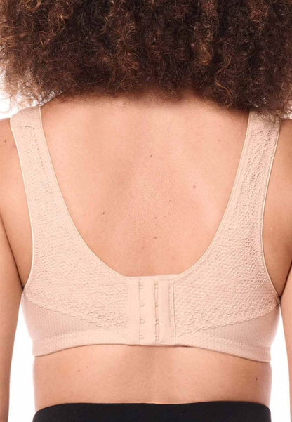 Amoena Mastectomy Brassiere Amoena Leslie Soft Bra - Sand