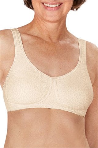 Amoena Mastectomy Brassiere Amoena Mona Wire-Free Bra - Off-White