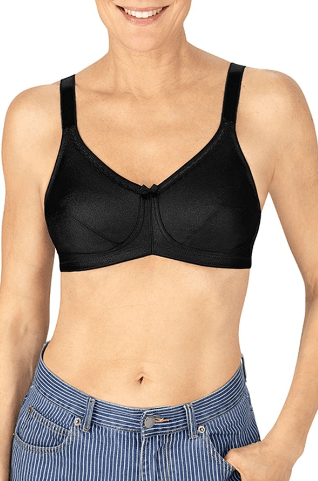 Amoena Mastectomy Brassiere Amoena Rita Wire-Free Bra - Black