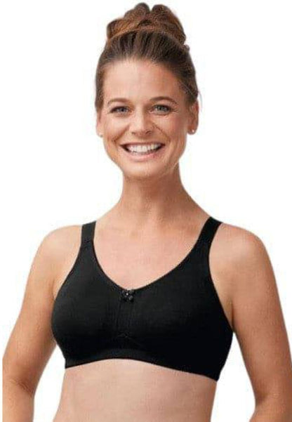 Amoena Mastectomy Brassiere Amoena Tanya Wire-Free Bra - Black
