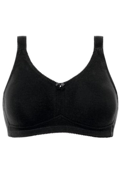 Amoena Mastectomy Brassiere Amoena Tanya Wire-Free Bra - Black