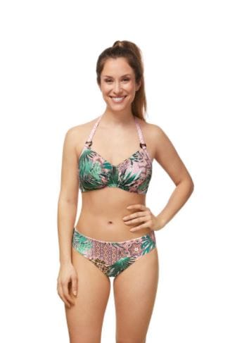 Amoena Swimwear 10 / C / Jungle Pink Amoena City Safari Bikini Set