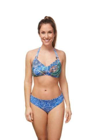 Amoena Swimwear 16 / Jungle Blue Amoena City Safari Swimwear Bottom