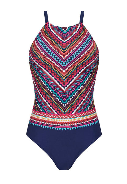 Amoena Swimwear Amoena Thassos High-Neckline One-Piece Swimsuit