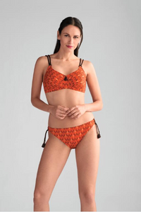 Buenos Aires Bikini Set-Sunset Orange/Gold FINAL SALE