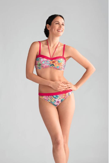 Honolulu Bikini Set-Pink/Multi-14B  FINAL SALE