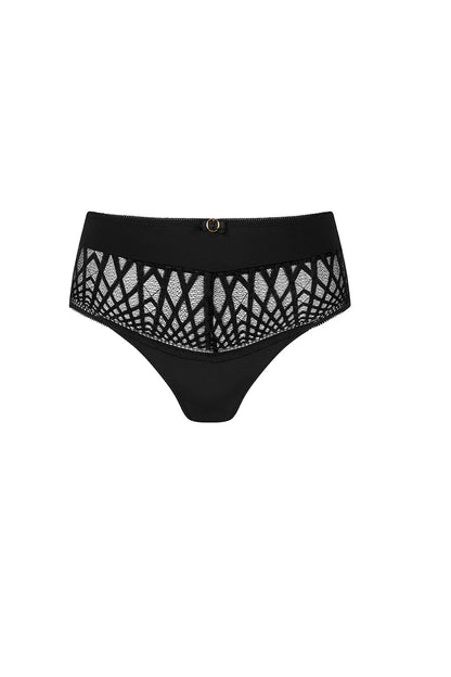 Amoena Panty Amoena Pia High-Waisted Panty-Black/Sand