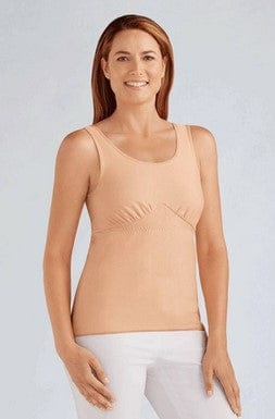Amoena Recovery Bra Sand / XS(2/4) Amoena Michelle Post Surgical Camisole Bra
