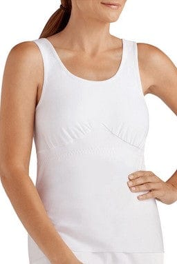 Amoena Recovery Bra White / XS(2/4) Amoena Michelle Post Surgical Camisole Bra