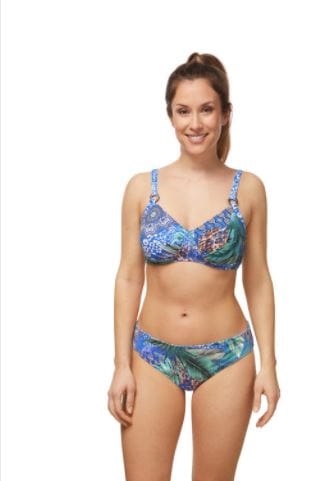 Amoena Swimwear 6 / A / Jungle Blue Amoena City Safari Bikini Set