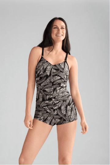 Amoena Swimwear Amoena Ibiza Boyleg One-Piece Swimsuit