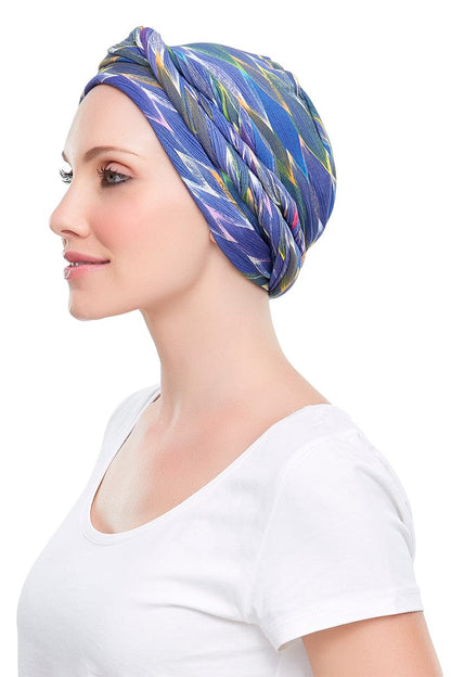 Jon Renau Hats Jon Renau Softie Wrap Head Covering - Prints
