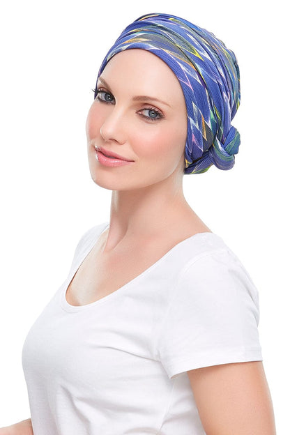 Jon Renau Hats Jon Renau Softie Wrap Head Covering - Prints