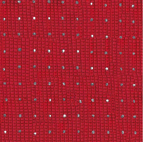 Noelle Cardigan XS / Red Noelle Studded Open Knit Cardigan